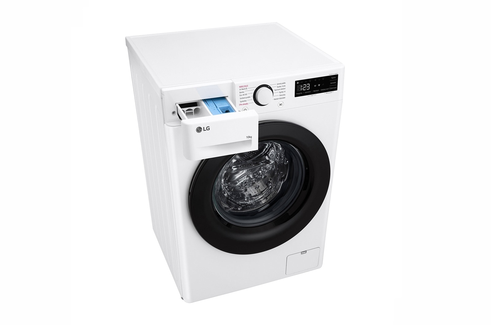LG Parní pra?ka LG | 10 kg | A | 1400 ot./min | Direct Drive? |Bílá, FSR5A04WL