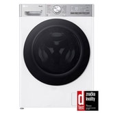 Parní pra?ka LG | 9 kg | A | 1400 ot./min | Direct Drive? | AI DD? |Bílá