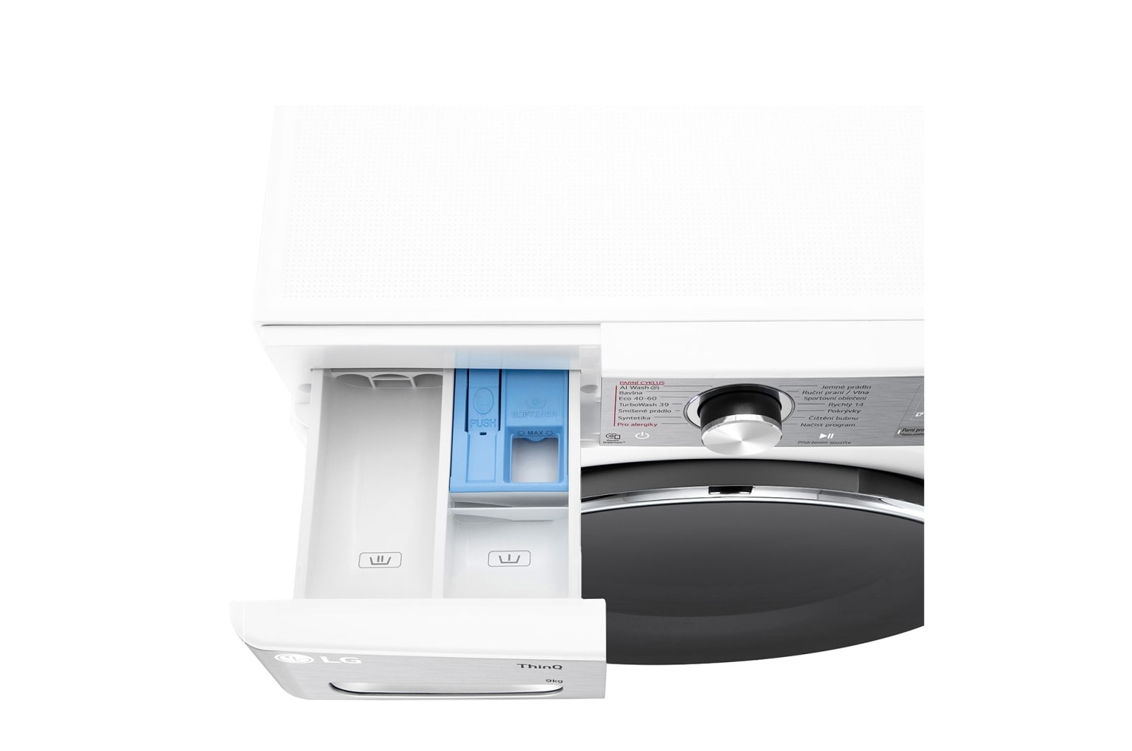 LG Parní pra?ka LG | 9 kg | A | 1400 ot./min | Direct Drive? | AI DD? |Bílá, FSR9A94WC