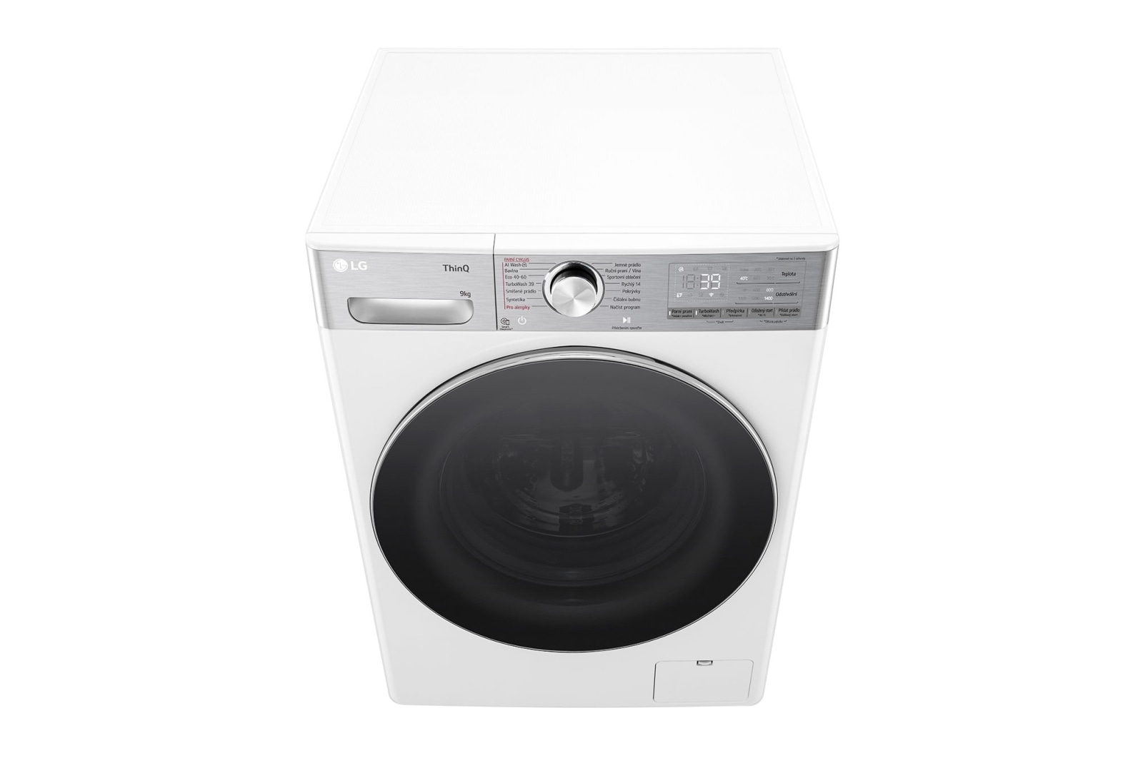 LG Parní pra?ka LG | 9 kg | A | 1400 ot./min | Direct Drive? | AI DD? |Bílá, FSR9A94WC