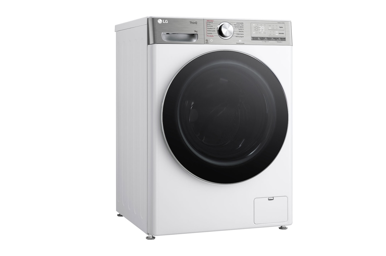 LG Parní pra?ka LG | 9 kg | A | 1400 ot./min | Direct Drive? | AI DD? |Bílá, FSR9A94WC