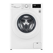 ?elní pohled na 6.5 kg slim parní pra?ka, 1200 ot./min, E  (v rozsahu A a? G), Direct Drive?, P?idat prádlo FW26V2WN3