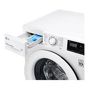 LG 6.5 kg slim parní pra?ka, 1200 ot./min, E  (v rozsahu A a? G), Direct Drive?, P?idat prádlo, FW26V2WN3