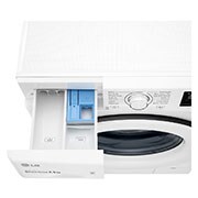 LG 6.5 kg slim parní pra?ka, 1200 ot./min, E  (v rozsahu A a? G), Direct Drive?, P?idat prádlo, FW26V2WN3