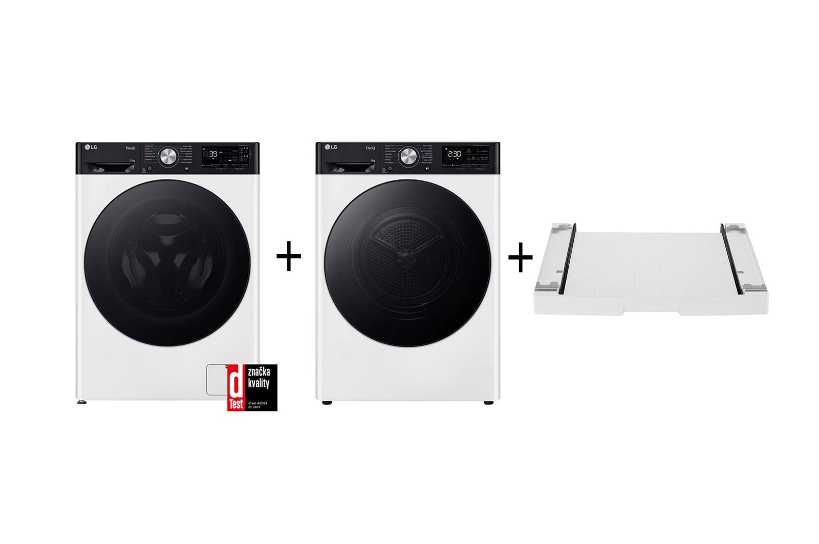 LG PRACí SET | LG Pra?ka FASR7A14WG+ Su?i?ka RH91V9LVEN+ Vysuvny mezikus ZDARMA, LAUNWDSN26