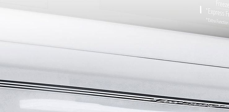 Detailní záběr na kapsové madlo s elegantním a minimalistickym designem.