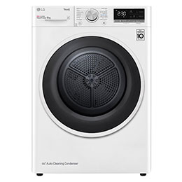 Su?i?ka LG | 8 kg | DUAL Inverter Heat Pump? |ThinQ?|Bílá