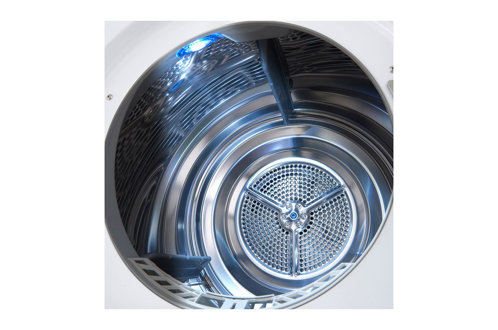 LG 9 kg hybridní su?i?ka s tepelnym ?erpadlem, A+++ (v rozsahu A+++ a? D), invertorovy motor, Eco Hybrid? - hybridní su?ení, automatické ?i?tění kondenzátoru, ThinQ? + WiFi, Program Pro alergiky, RC91V9AV2W