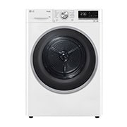 Pohled zep?edu na 9 kg Su?i?ka DUAL Inverter Heat Pump?, Bílá RC91V9AVSN