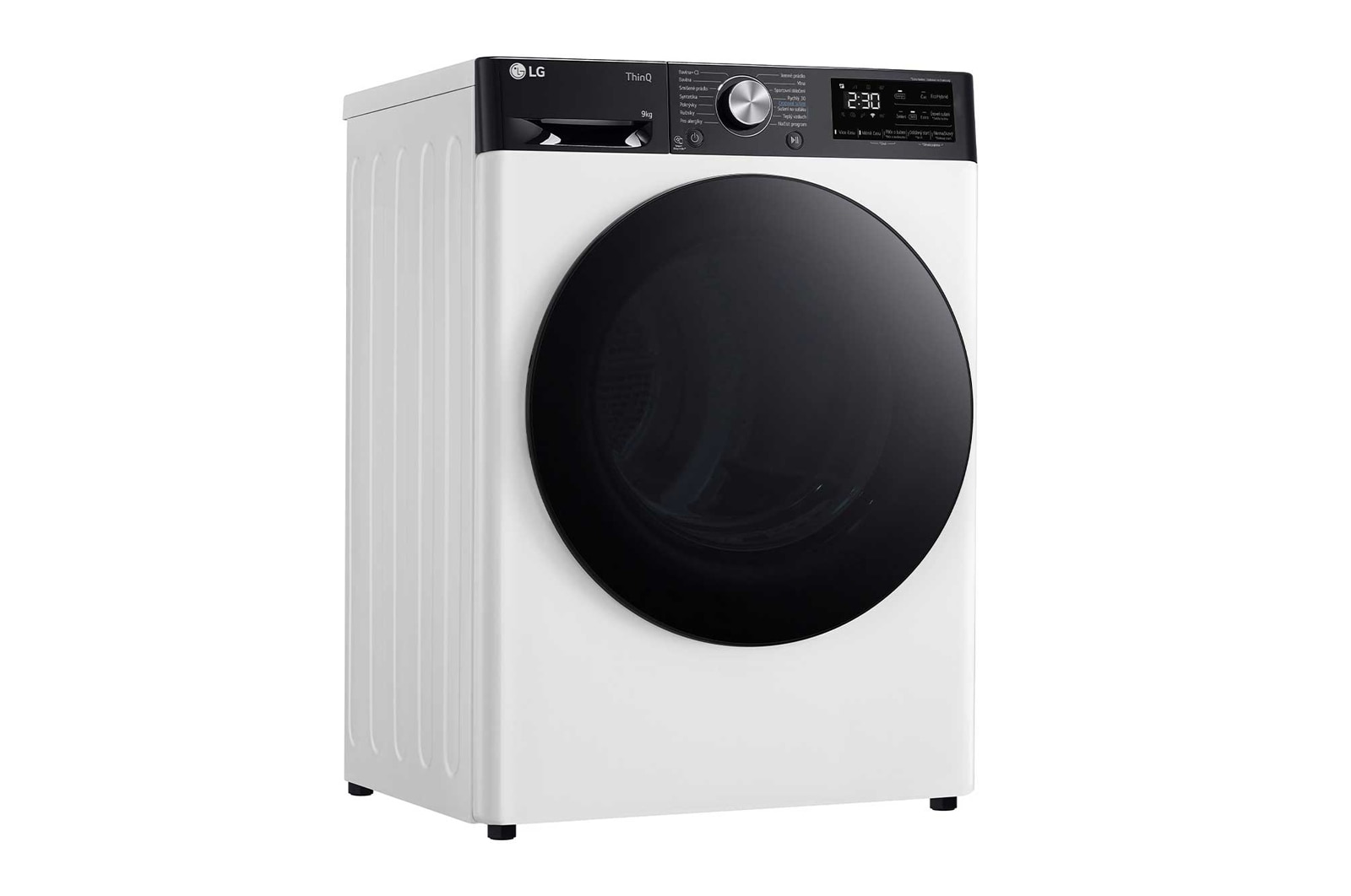 LG Su?i?ka LG | 9 kg | DUAL Inverter Heat Pump? |ThinQ?|Bílá, RH91V9LVEN