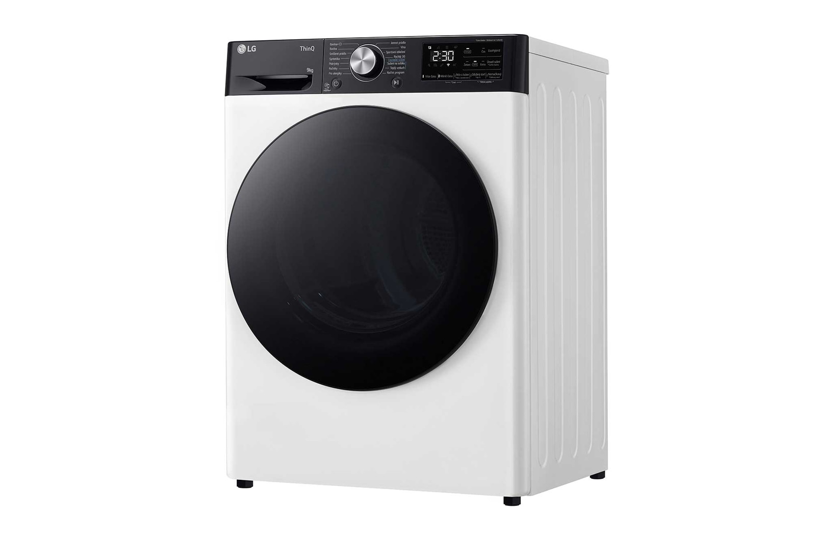 LG Su?i?ka LG | 9 kg | DUAL Inverter Heat Pump? |ThinQ?|Bílá, RH91V9LVEN
