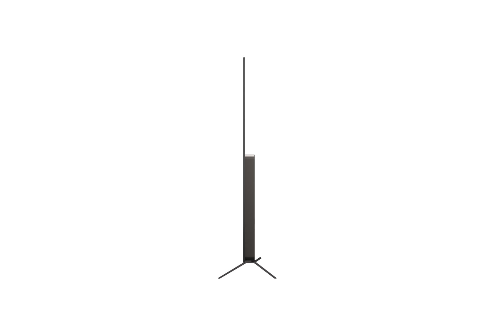 Bo?ní pohled na LG OLED AI B5 4K Smart TV.