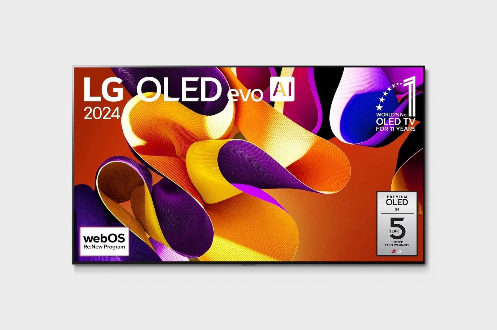 LG 97" LG OLED evo AI G4 4K Smart TV OLED97G4, OLED97G45LW