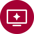 Obrázek místnosti s?televizorem LG OLED, ktery p?ehrává ak?ní film. Zvukové vlny vytvá?í kupoli mezi pohovkou a?televizorem, co? znázorňuje pohlcující prostorovy zvuk.
