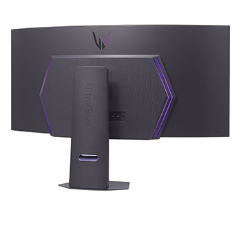 pohled na monitor zep?edu se sní?enym stojanem