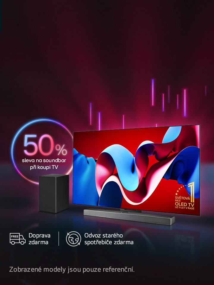 Soundbar za polovinu p?i koupi televize