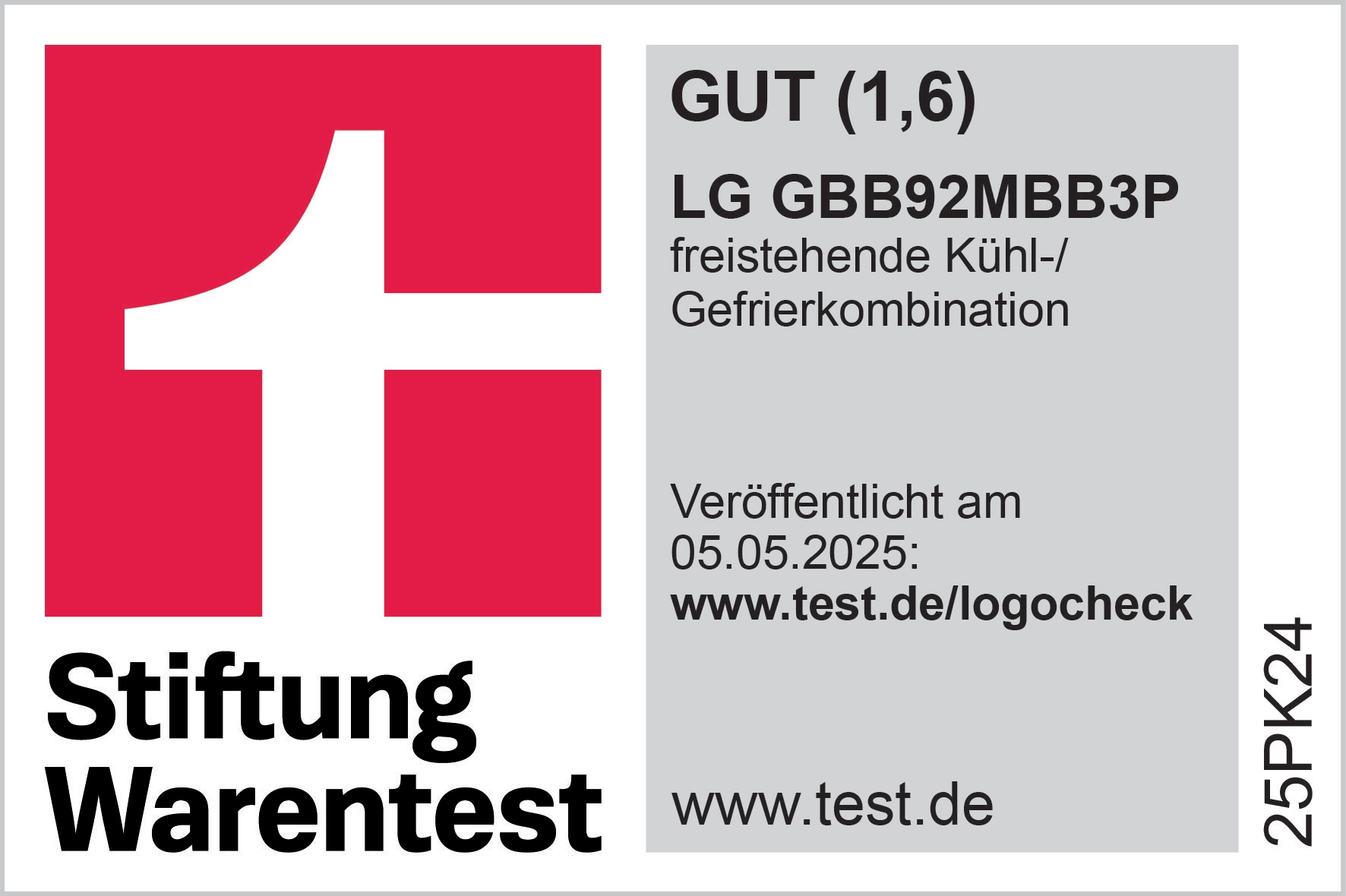 Stiftung Warentest GBB92MBB3P