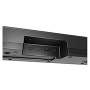 Schr?gansicht der Rückseite der LG Soundbar S75TR
