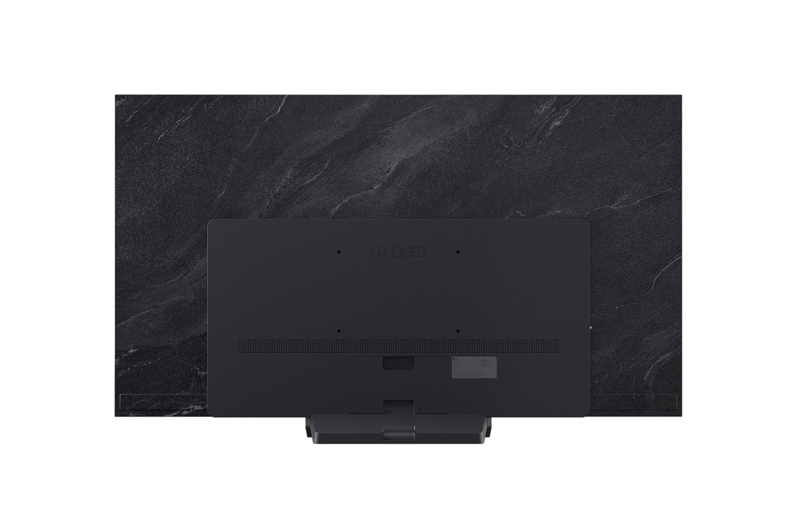 Rückansicht des LG OLED evo AI C5 4K Smart TV.