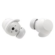 LG xboom Buds von will.i.am | Bluetooth-Ohrh?rer | xboom Signature Sound mit Graphen-Treiber, xboom Buds white