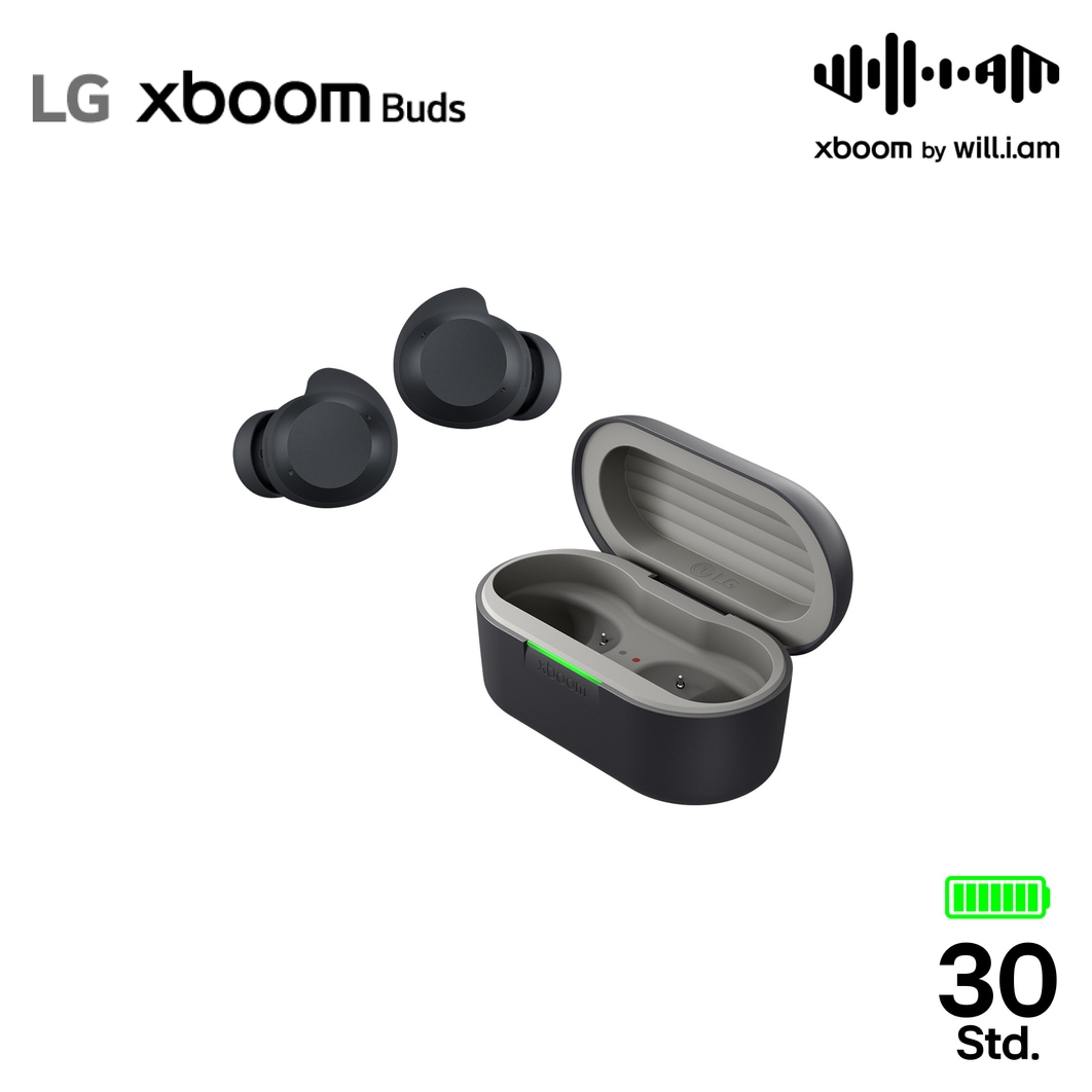 LG xboom Buds von will.i.am | Bluetooth-Ohrh?rer | xboom Signature Sound mit Graphen-Treiber, xboom Buds