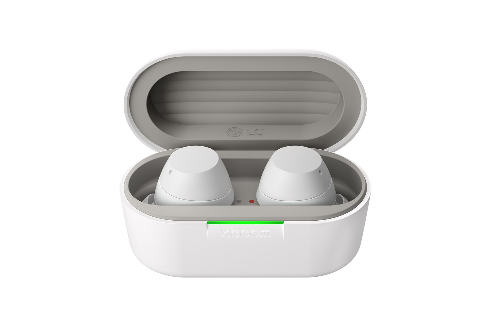 LG xboom Buds von will.i.am | Bluetooth-Ohrh?rer | xboom Signature Sound mit Graphen-Treiber, xboom Buds white