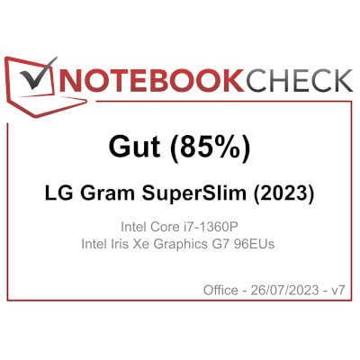 Notebookcheck gram SuperSlim