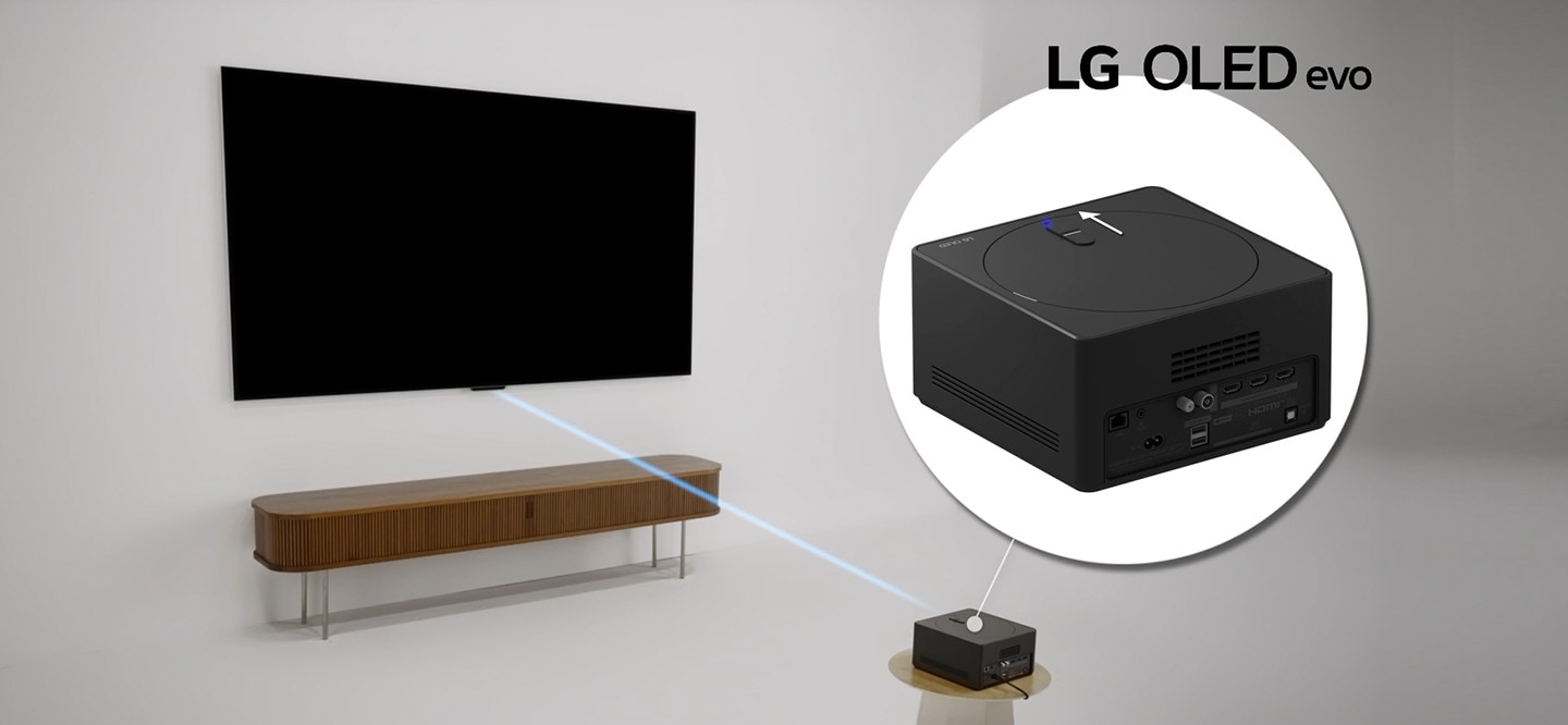 Erkl?rvideo zur Verbindung und Platzierung der Zero Connect Box für den LG OLED evo AI M4 4K Smart TV Fernseher.