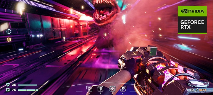 LG gram Pro goes beyond just gaming, thanks to the NVIDIA? GeForce RTX? 3050 Laptop GPU.