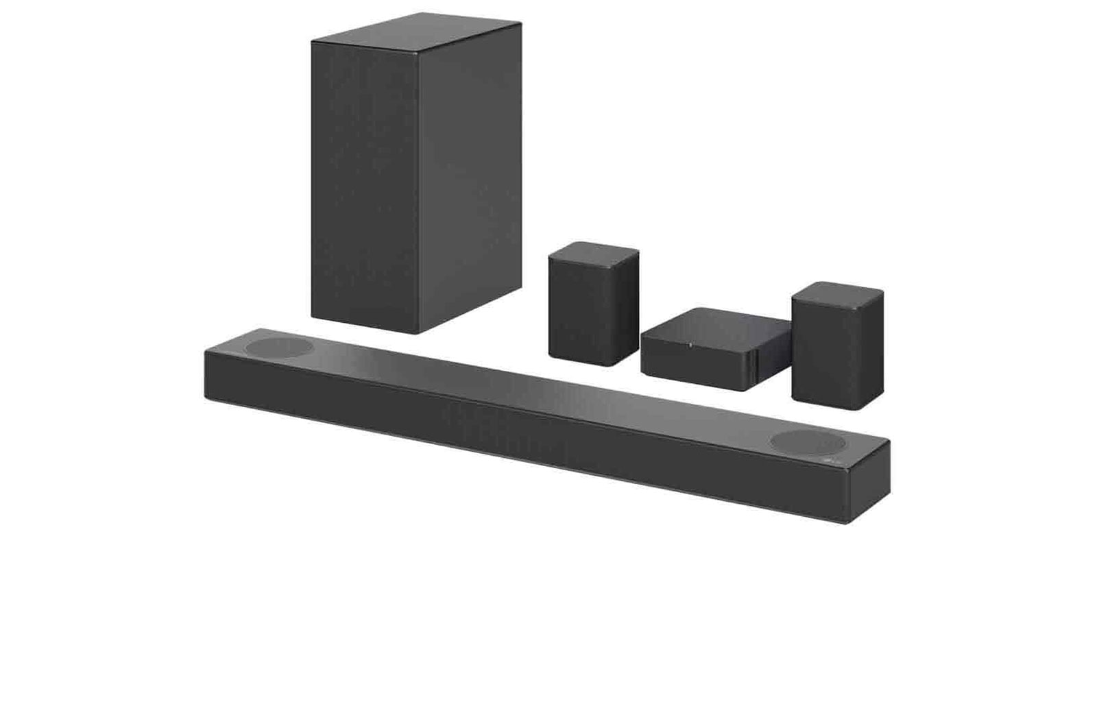 LG 5.1.2 Dolby Atmos?? Soundbar mit 520 Watt | kabelloser Subwoofer, DS75QR