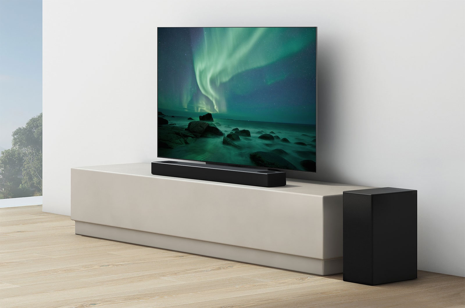 LG 5.1.2 Dolby Atmos?? Soundbar mit 520 Watt | kabelloser Subwoofer, DS75QR