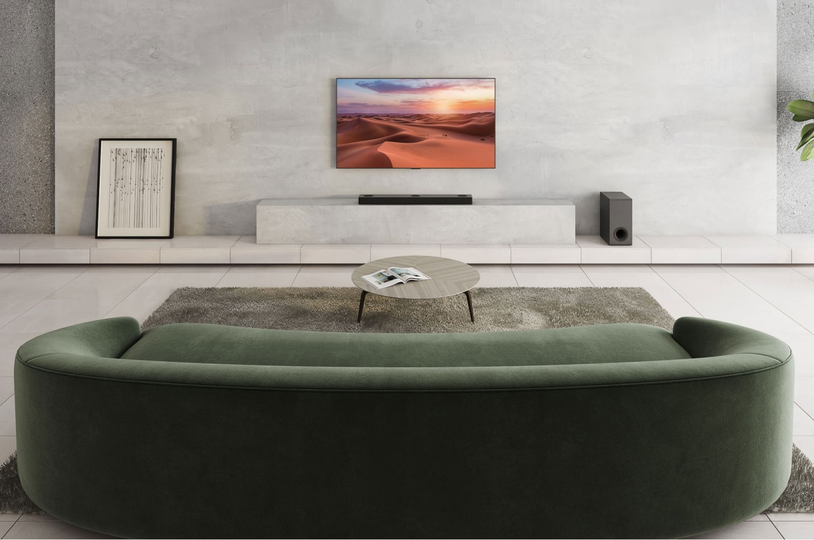 LG 3.1.3 Dolby Atmos? Soundbar mit 480 Watt | kabelloser Subwoofer, DS80QY