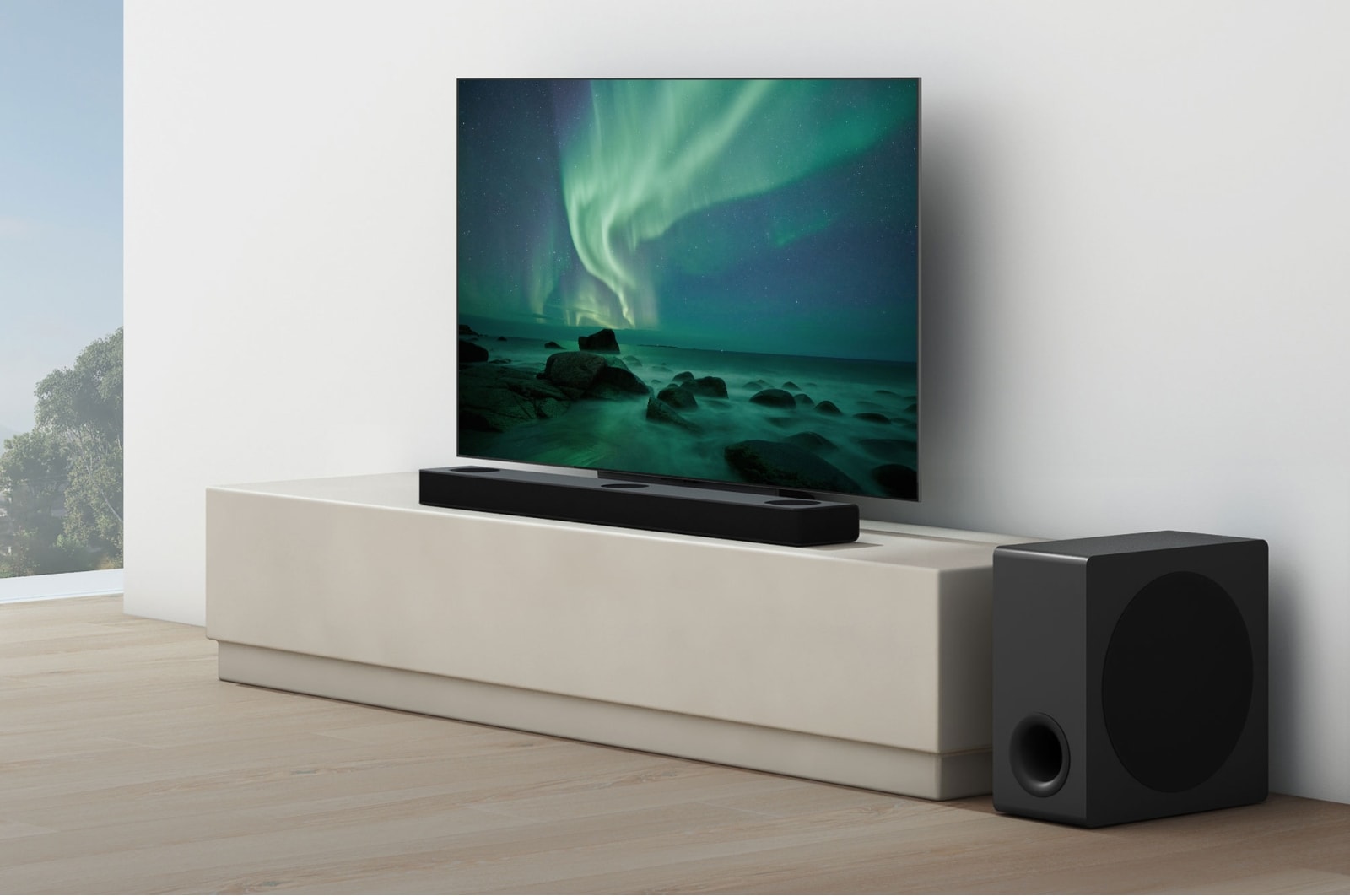 LG 3.1.3 Dolby Atmos? Soundbar mit 480 Watt | kabelloser Subwoofer, DS80QY