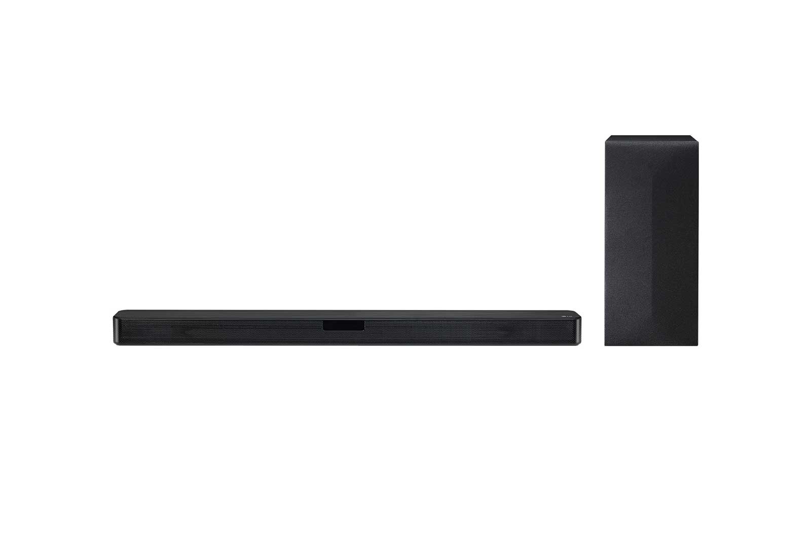Vorderseite von 2.1 Soundbar mit 300 Watt | kabelloser Subwoofer | AI Sound Pro DSN4