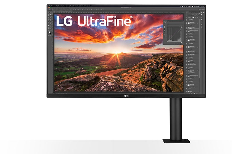 Ergo Monitor mit 32 Zoll UltraFine? Display und 4K HDR 32UN880