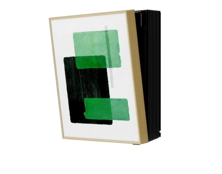 Verwandeln Sie Ger?te in Kunstwerke. Dank des holzgerahmten Displays k?nnen Sie jedes Meisterwerk pr?sentieren.
