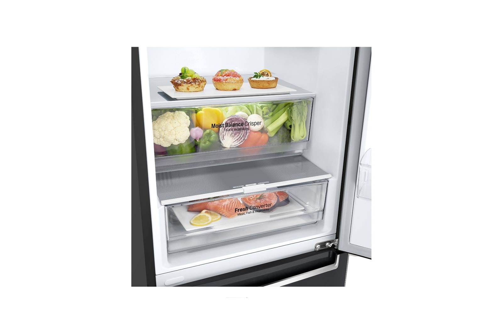 LG Kühl-Gefrierkombination (C, 341L, 186 cm hoch) mit Smart Inverter Compressor? | GBB61MCGCN1, GBB61MCGCN1
