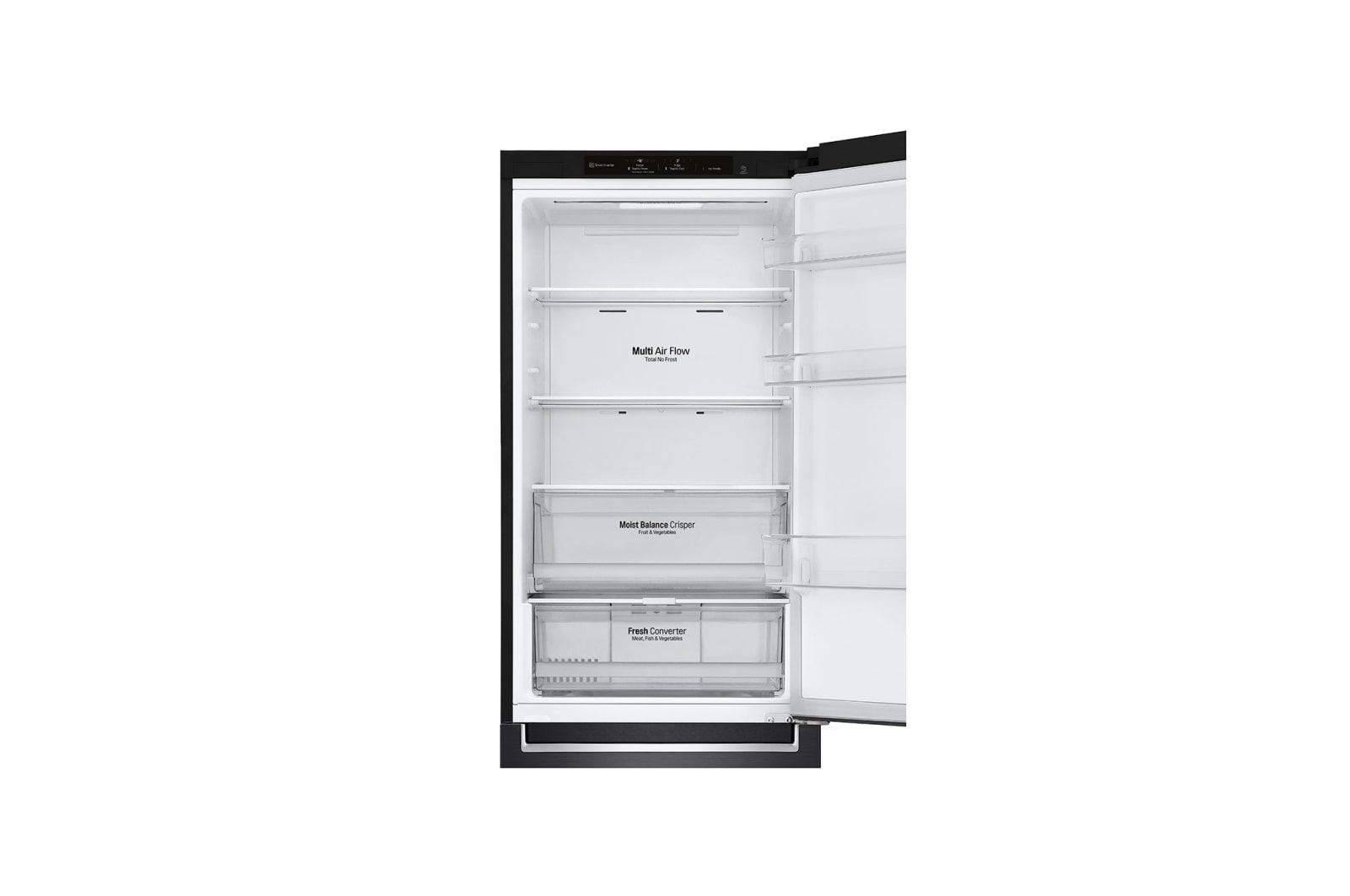 LG Kühl-Gefrierkombination (C, 341L, 186 cm hoch) mit Smart Inverter Compressor? | GBB61MCGCN1, GBB61MCGCN1