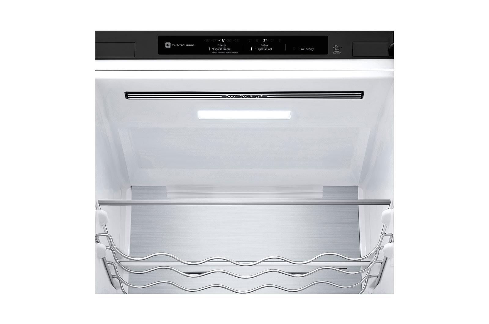 LG Kühl-Gefrierkombination (B, ?384?L,? ?203 cm hoch)? mit 137 kWh/a & Inverter Linear Compressor?? | ?GBB72MCVBN, GBB72MCVBN