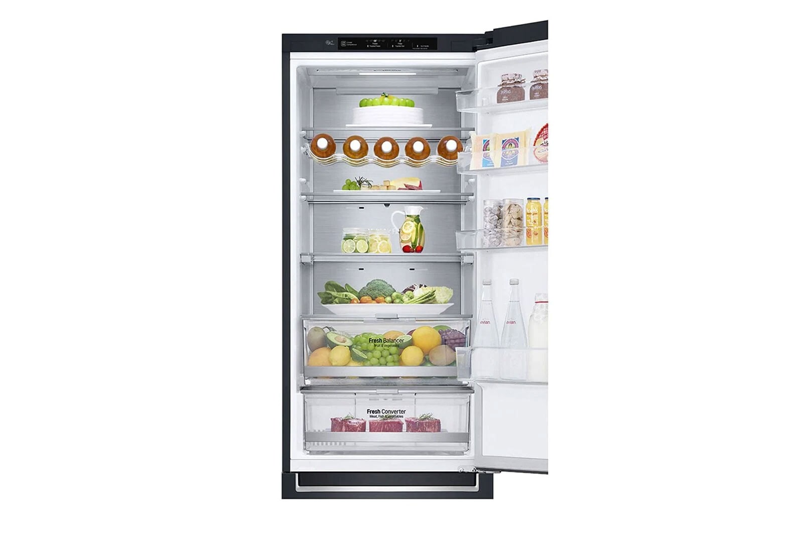 LG Kühl-Gefrierkombination (A, ?384?L, ?203cm hoch)? mit 110 kWh/a & Inverter Linear Compressor?? | ?GBB92MCBAP, GBB92MCBAP