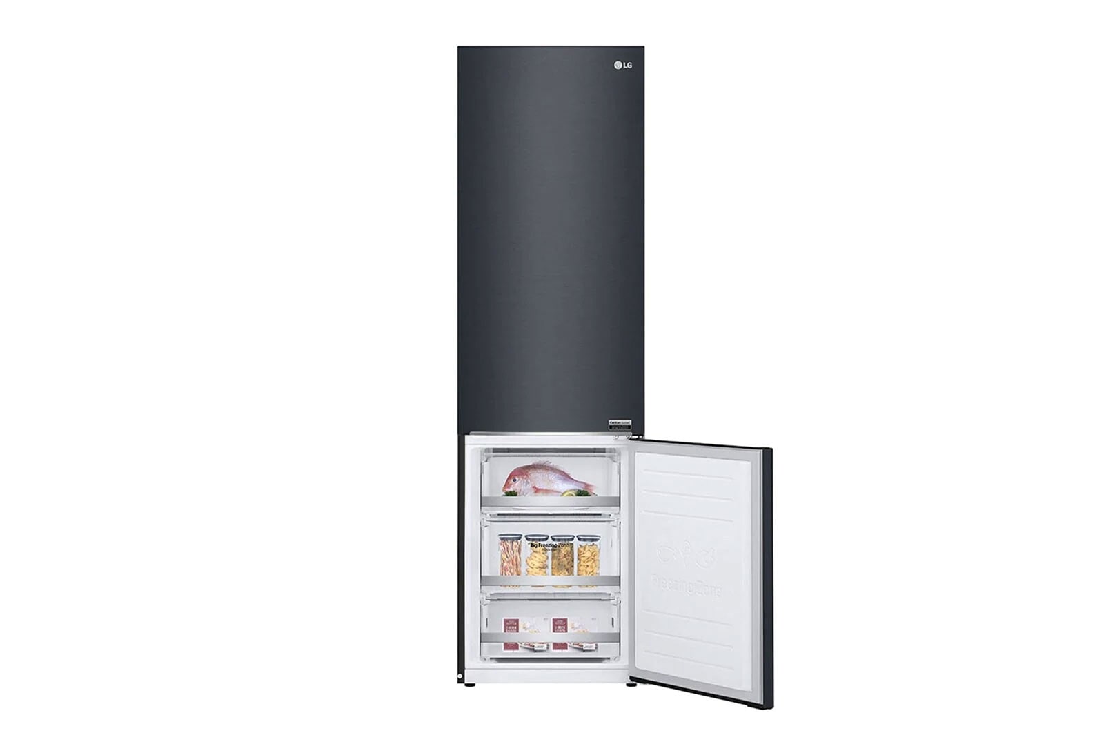 LG Kühl-Gefrierkombination (A, ?384?L, ?203cm hoch)? mit 110 kWh/a & Inverter Linear Compressor?? | ?GBB92MCBAP, GBB92MCBAP