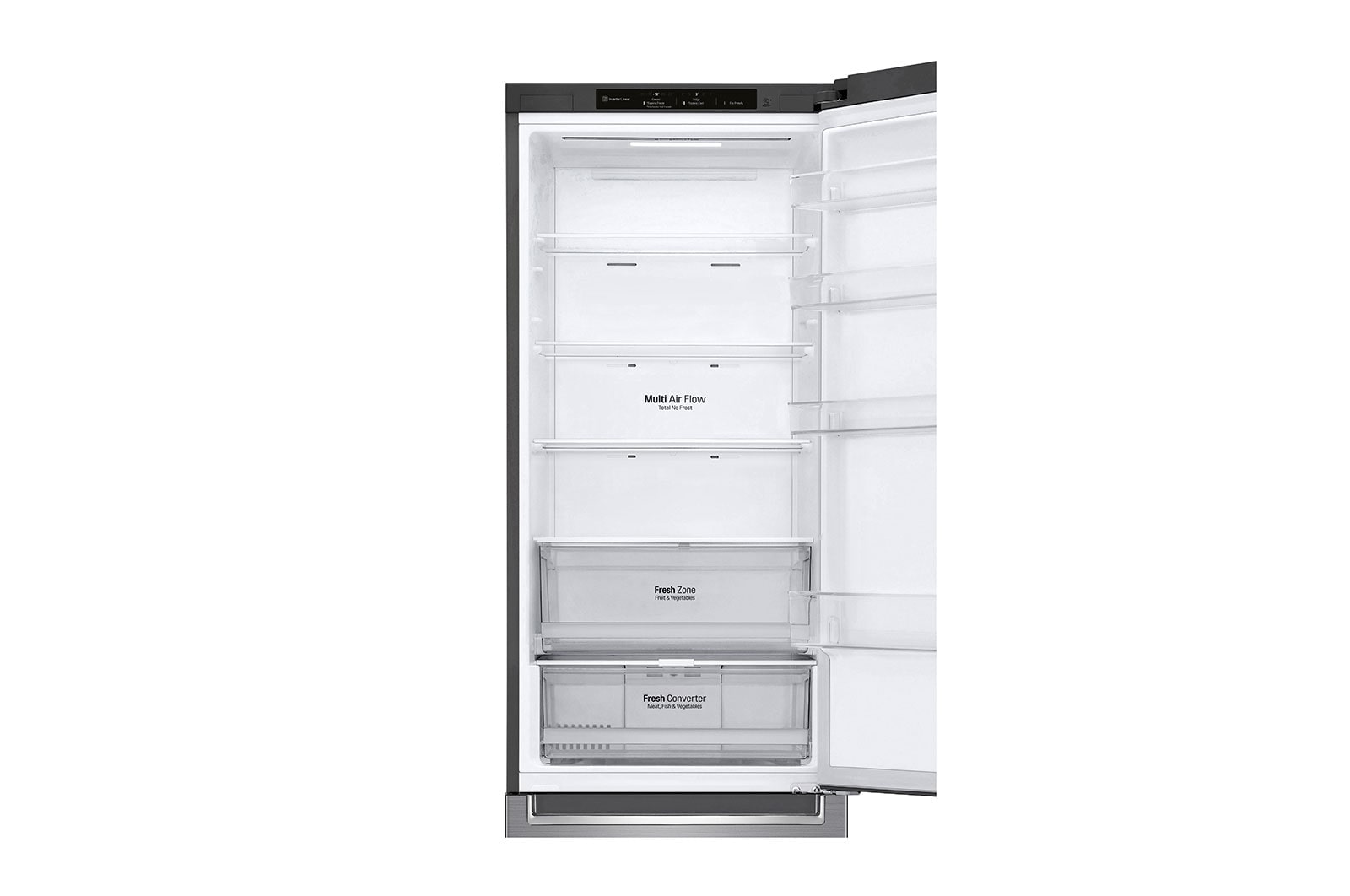 LG Kühl-Gefrierkombination (C, 384L, 203cm hoch) mit Smart Inverter Compressor? | GBP62PZNCN1, GBP62PZNCN1