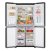 LG Slim Multi-Door Kühlschrank mit InstaView? (E, 530L, 178,7 cm hoch) | GMQ844MC5E, GMQ844MC5E