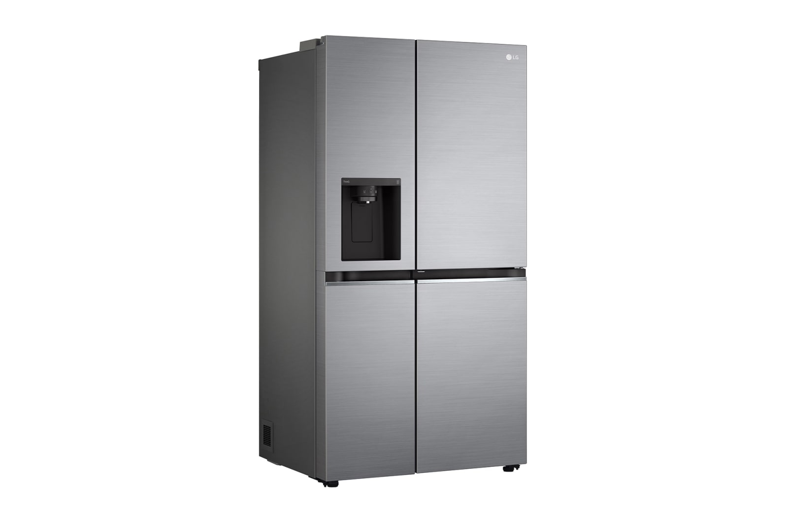 LG Side-by-Side Kühlschrank mit Door-in-Door? (E, 635L, 179cm hoch) mit Eis-, Crushed Ice- und Wasserspender & internem Wassertank | GSJV71PZLE, GSJV71PZLE