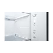 LG Side-by-Side Kühlschrank mit Door-in-Door? (E, 635L, 179cm hoch) mit Eis-, Crushed Ice- und Wasserspender & internem Wassertank | GSJV71PZLE, GSJV71PZLE