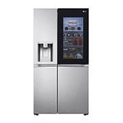 LG Side-by-Side Kühlschrank mit InstaView Door-in-Door? (E, 635L, 179cm hoch) mit Eis-, Crushed Ice- und Wasserspender & Festwasseranschluss | GSXV90BSAE, GSXV90BSAE