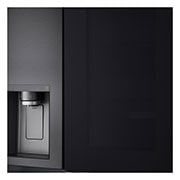 LG Side-by-Side Kühlschrank mit InstaView Door-in-Door? (E, 635L, 179cm hoch) mit Eis-, Crushed Ice- und Wasserspender & Festwasseranschluss | GSXV90MCAE, GSXV90MCAE