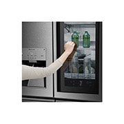 LG SIGNATURE InstaView Door-in-Door? Kühlschrank (F, 643L, 179cm hoch) | LSR100, LSR100