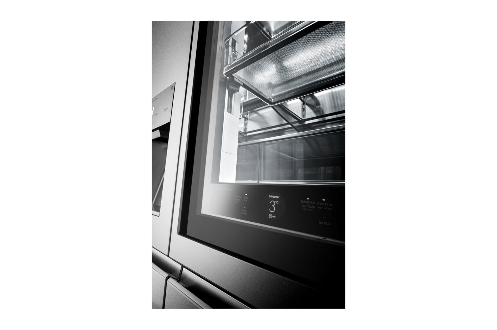 LG SIGNATURE InstaView Door-in-Door? Kühlschrank (F, 643L, 179cm hoch) | LSR100, LSR100
