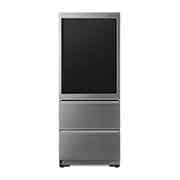 Vorderseite von LG SIGNATURE Kühl-Gefrierkombination mit InstaView Door-in-Door?  | 435 Liter Kapazit?t  | ??Energieeffizienzklasse ?F? | Edelstahl mit Textured Steel?-Finish | LSR200B LSR200B